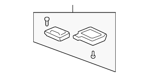 84533SCVA01ZA - : Truck Bed Lid Latch for Honda Image