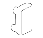 84615S9VA00ZD - Body: Side Trim Panel Hook for Honda: Element, Pilot Image