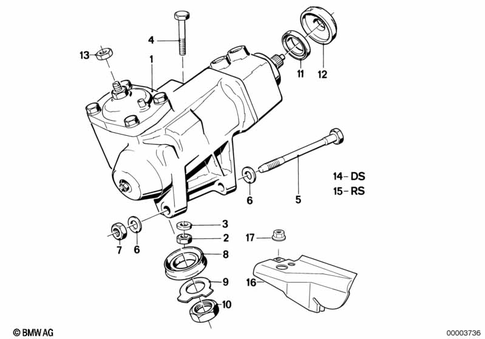 Hydraulic Steering for 1985 BMW 524td #0