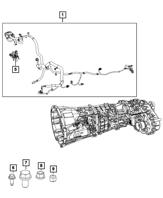 52122364AA - Electrical: Seat Adjuster End Cap for Jeep: Gladiator, Wrangler | Ram: 3500 Image