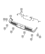 68488370AB - : Rear Fascia Wiring for Mopar Image