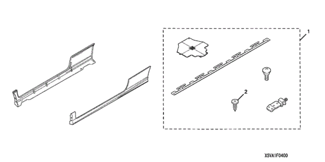 Side Under Spoiler (1) for 2007 Honda Civic #0