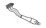 1J0254508G - : Front Pipe for Volkswagen Image