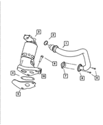 53032842AA - : Egr Valve Gasket for Mopar Image