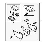 GMM164420C39 - Body: Rear Console for Mazda Image