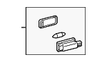 8125048010 - Body: Compartment Lamp for Toyota Image