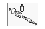 496A5BE000 - Driveline &amp; Axles: Cv Joint Boot Kit for Hyundai Image