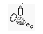495A4BE400 - Suspension: Outer Boot for Hyundai Image
