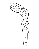 MR439804 - Body: Cylinder &amp; Keys for MITSUBISHI Image