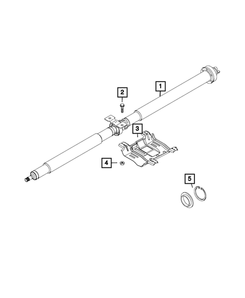 Drive Shaft for 2016 Jeep Renegade #0