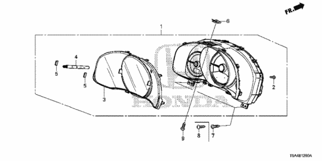 Meter for 2016 Honda Fit #0