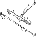 F6SZ3280CA - Steering: Tie Rod for FORD Image