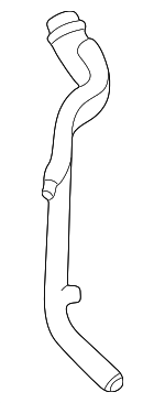 16111184667 - Fuel System: Filler Pipe for BMW: 740i, 740iL, 750iL Image