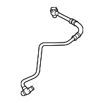 AJ813404 - Engine: Oil Feed Tube for Jaguar Image