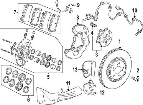 Anti-Lock Brakes for 2025 Honda Civic #0