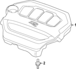 WHT005593 - Engine: Engine Cover Ball Stud for Volkswagen Image