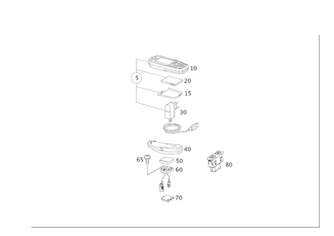 Car Phone, Voice Control System and Distress Call for 2007 Mercedes-Benz R 320 #0