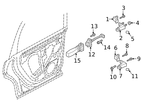 Lock & Hardware for 2020 Audi e-tron Sportback #2