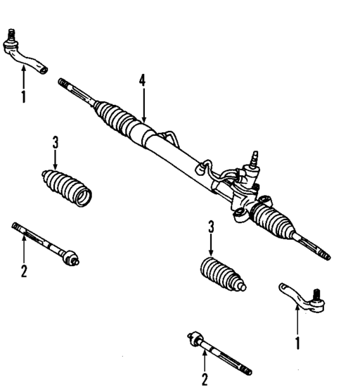 Steering Gear & Linkage for 2012 Scion xD #1