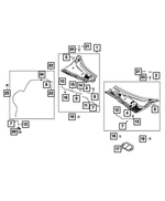 68417397AA - Electrical: Cowl Top Panel, Passenger Side for Fiat: 124 Spider Image