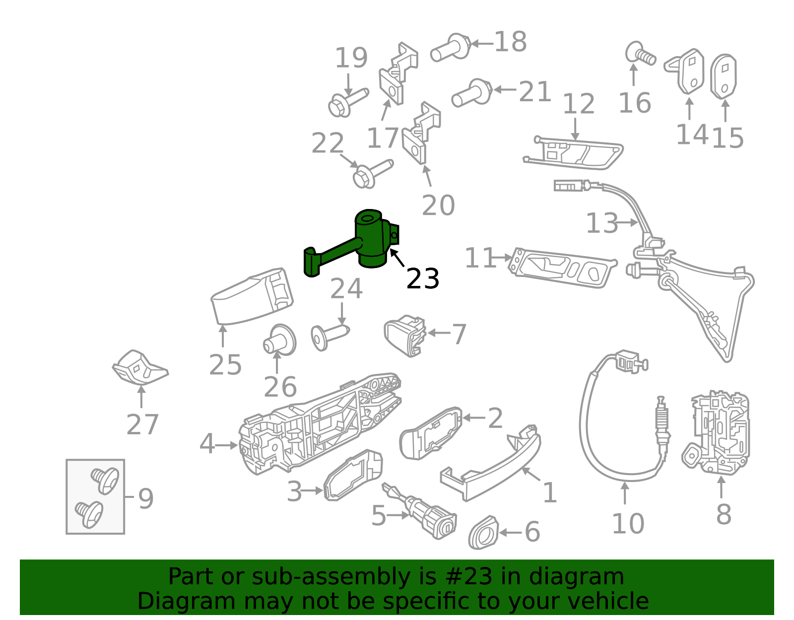 2011-2018 Volkswagen Jetta Door Check 5C6-837-249-B | OEM Parts Online