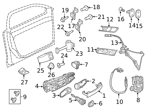 Lock & Hardware for 2012 Volkswagen Jetta #0