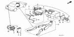 93903253G0 - Electrical/Exhaust/Heater/Fuel: SCREW, TAPPING (5X16) for Honda Image