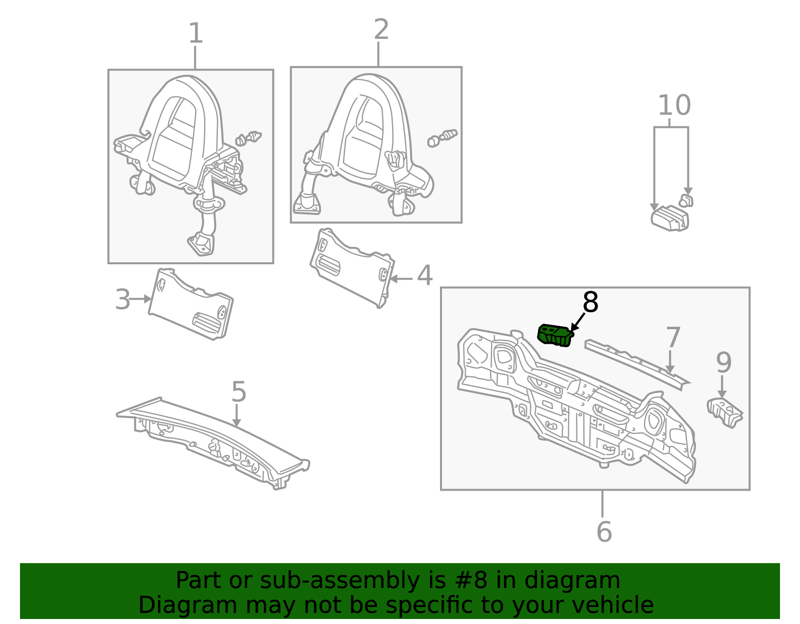 2000-2009 Honda S2000 Rear Body Reinforcement 66119-S0A-300ZZ | OEM ...