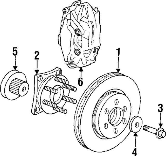 4642122AC - Brakes: Disc Brake Rotor for Mopar Image