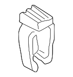 61670004457 - Electrical: Hose Bracket for BMW: 323Ci, 323i, 325Ci, 325i, 325xi, 328Ci, 328i, 330Ci, 330i, 330xi, M3 Image