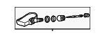 LR070840 - Tire &amp; Wheel: Tire Pressure Monitoring System (TPMS) Sensor for Land-Rover Image