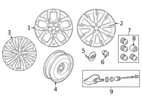 Wheels for 2021 Land Rover Discovery Sport #2