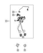 4779600AF - : Non Adjustable Pedal Assembly for Mopar Image