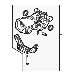 LR031377 - Universals &amp; Rear Axle: Carrier for Land-Rover Image