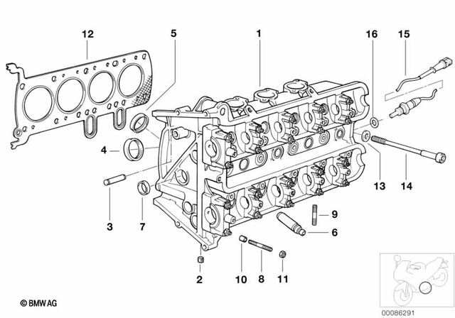 11121465139 - : Cylinder Head Gasket for BMW-Motorrad Image