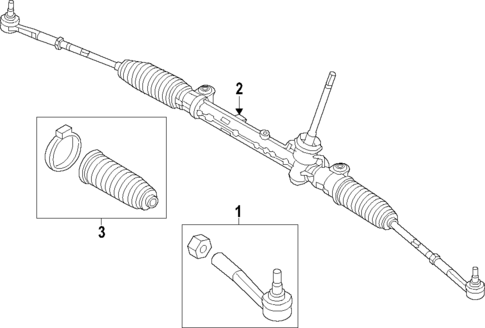 Steering Gear & Linkage for 2023 Dodge Hornet #1