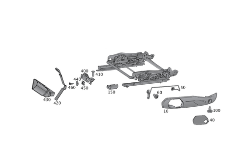 Covers and Bracket for Fire Extinguisher for 2008 Mercedes-Benz SLK55 AMG #0