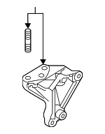 216702B100 - Engine: Support Bracket for Kia Image