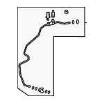 887100EB50 - HVAC: Liquid Line for Toyota Image