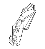 8E0955453BF - Body: Washer Reservoir for Audi: A4, A4 Quattro, RS4, S4 Image