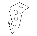 6M103941K - Engine: Shield Bracket for Audi Image