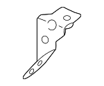 6M103941J - Engine: Shield Bracket for Audi Image