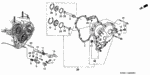 21812P6H000 - Transmission - Automatic: GASKET, R. SIDE COVER for Acura Image