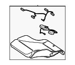 2369106902 - Body: Seat Cushion Pad for Mercedes-Benz Image