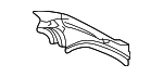Driver Side Body Side Outer Panel Rear Lower Extension Brace
