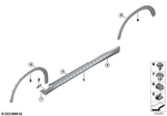 51125A329F5 - : Door Sill Trim Panel Left for BMW Image