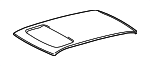 19183987 - : Roof Panel for Pontiac: Vibe Image
