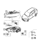 6511600AA - Electrical: Screw And Washer, US, Canada, Mexico for Mopar Image