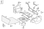 1246930114 - Covering and Lining: Holder for Mercedes-Benz Image
