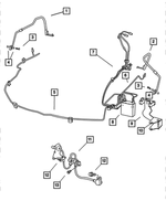 4779050AB - : Anti-lock Brakes Sensor, Right for Mopar Image